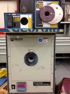 Black body radiator used for instrument calibration
