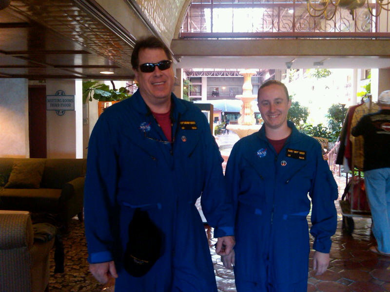 Members of the HYTHIRM team suited up for the mission