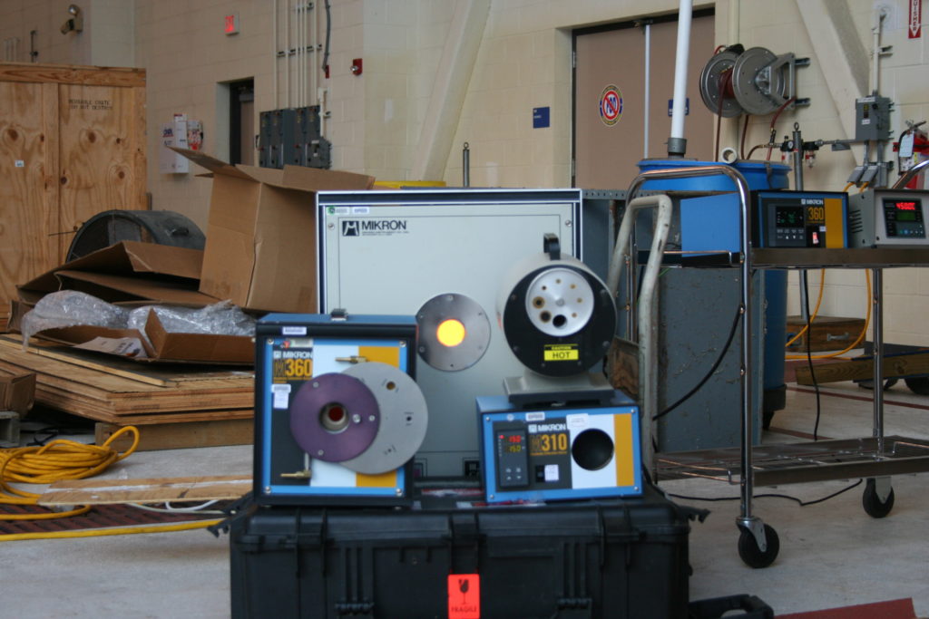 Black body radiator equipment used for calibration