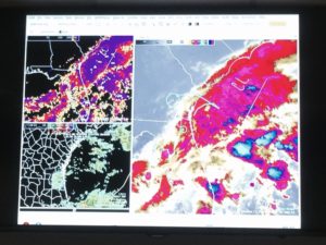 Real time meteorological data helps with mission planning
